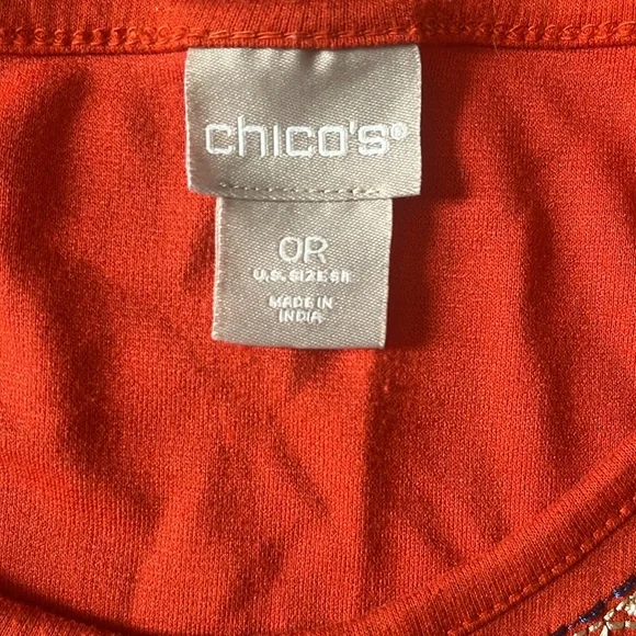 Chicos’s Embroidered Top - Picture 12 of 15